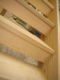 open tread wooden stair manufacturer